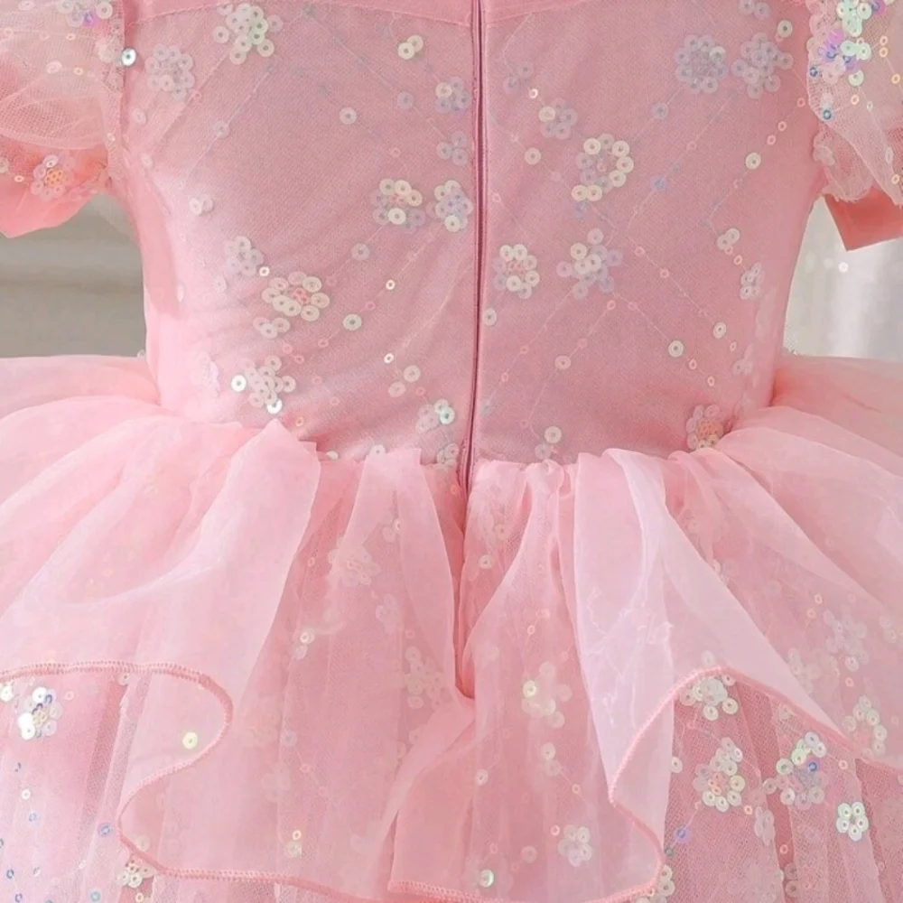 Elegant Pink Princess Dress